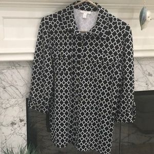 Charter Club Top! Sz L